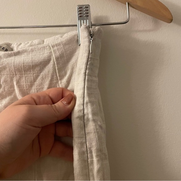 Moon River White Linen Pants size small - Picture 3 of 5